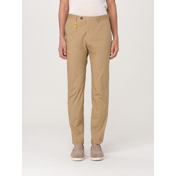 Manuel Ritz Pants Men Beige